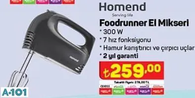 HOMEND EL MİKSERİ HOMEND EL MİKSERİ